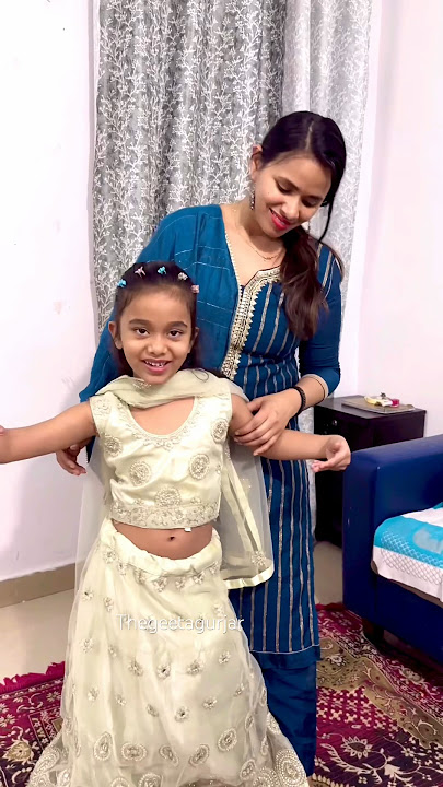 amaira ke liye aya lehga🥰#thegeetagurjar #shorts