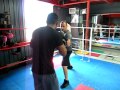 Boxing training with jorge banos and mathieu charette at pro gym