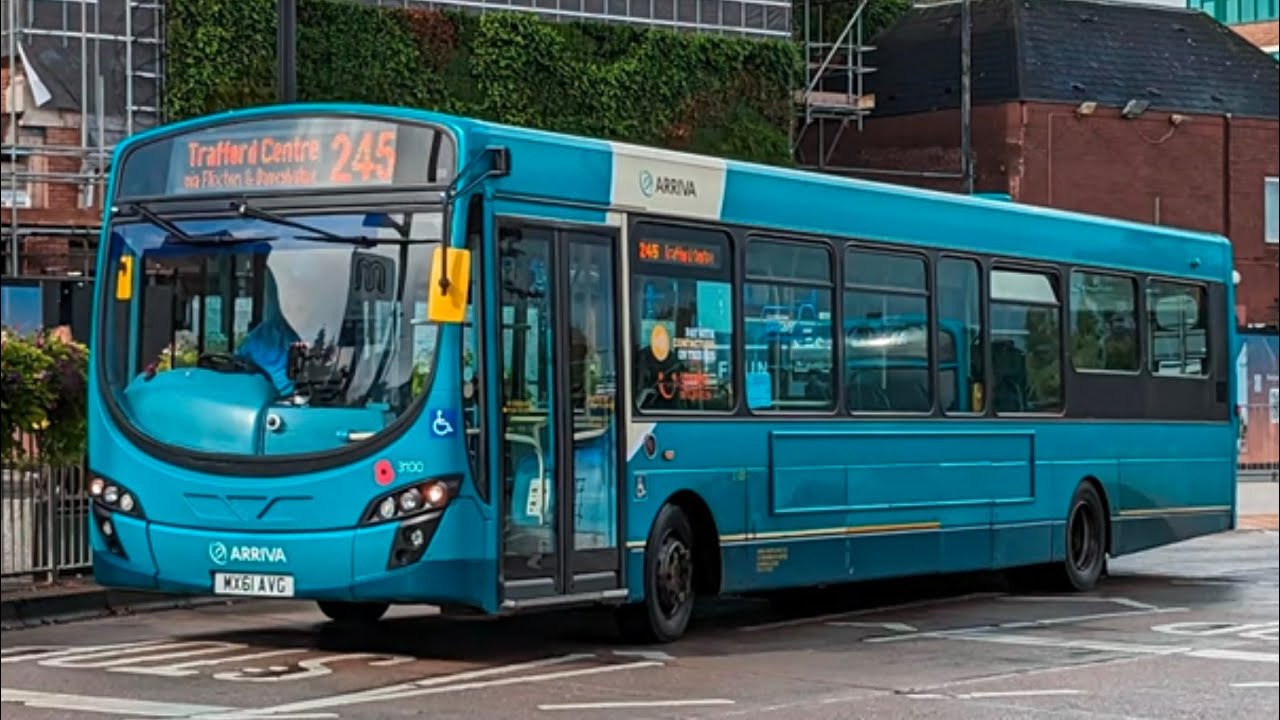 Arriva NW: Wrightbus Pulsar2 VDL SB200 Cummins ISBe 6.7L/Voith MX61 AVG (3100)