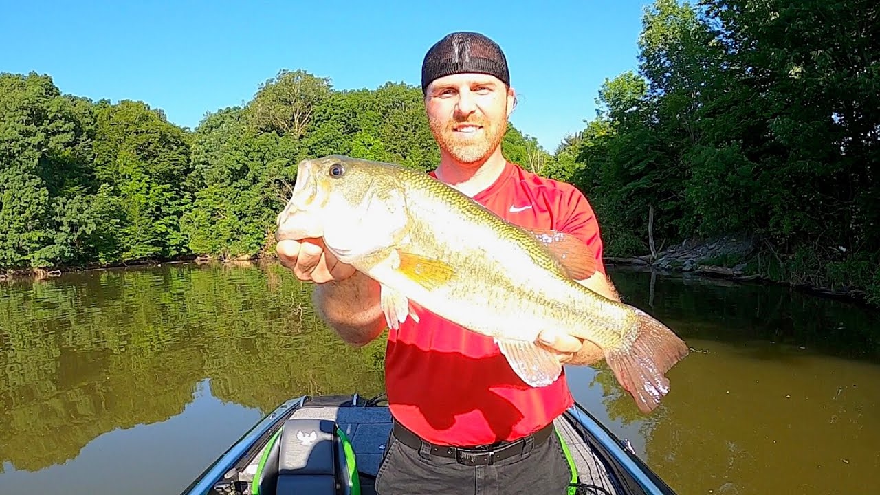 Massive Alum Creek Bass Fishing! Fish Ohio! YouTube