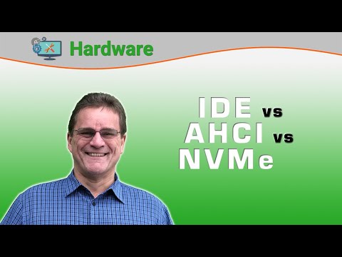 What is AHCI NVME?