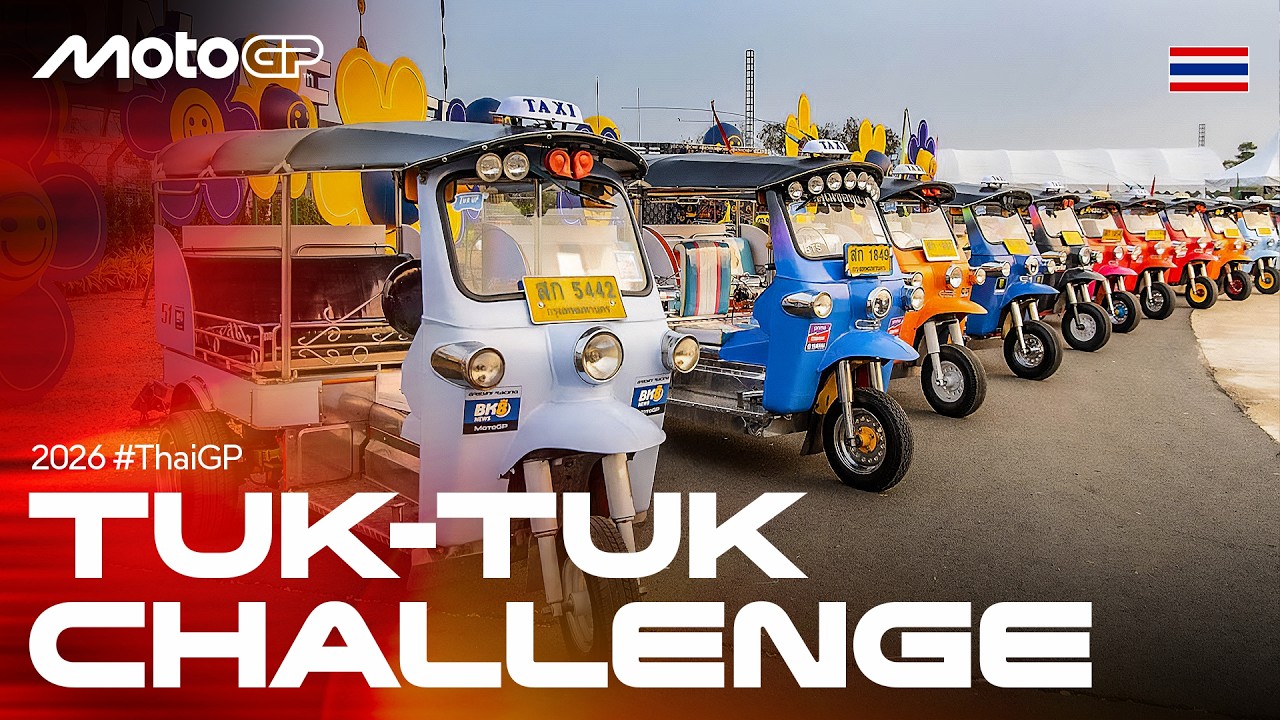 Tuk-Tuk Challenge at the 2026 Thai GP! 🛺