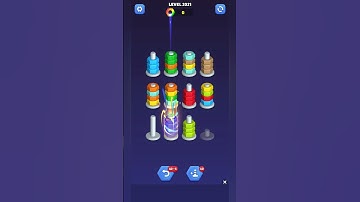 nut sort game/ level 2021 #shorts #ammycandycrush #gameplay #puzzlegames #mobilegames