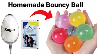 How to make Ball at home/Homemade Ball/Crazy Ball/Stress Ball/Jumping ball /Bouncy ball making