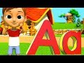 ABC Phonics Song For Children | Learn Colors & Shapes