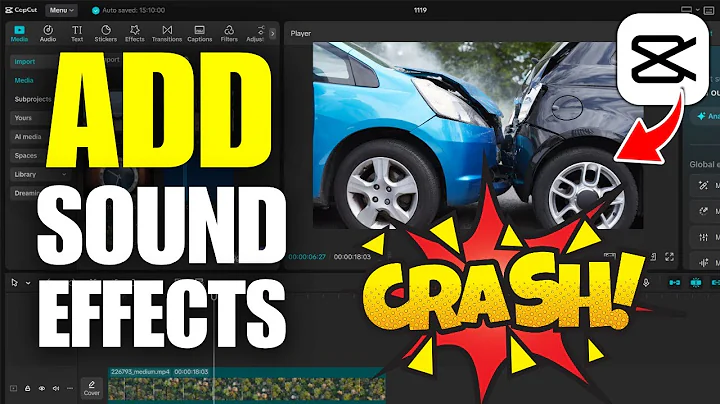 How To Add Sound Effects In CapCut PC (Full Guide)