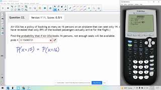 MAT130/131: Chapter 4 - Binomial Plane Problem