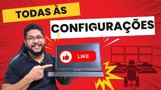 ALL SETTINGS OF THE TOMATE PORTABLE MONITOR FULL HD, IPS SCREEN