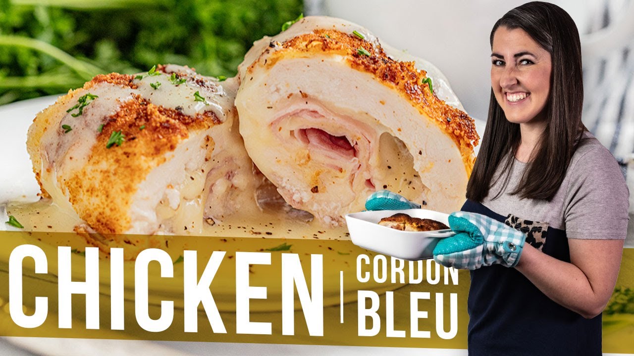 Classic Chicken Cordon Bleu (Baked or Fried)