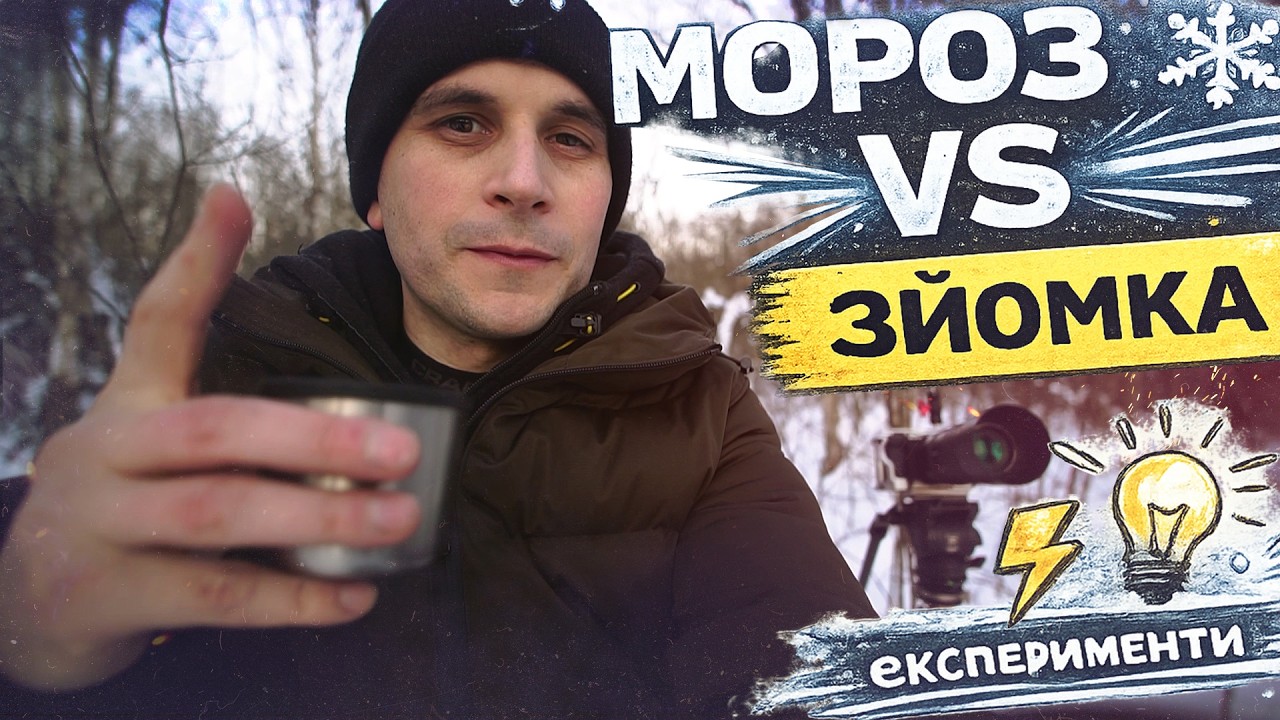 Стежками дикої природи 🌲 Тест старої камери + покупка, яка врятувала мене від морозу