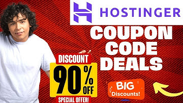 Best Hostinger Coupon Code 2023 - 90% OFF DEAL -  ✅ 👉 100% TESTED & WORKING