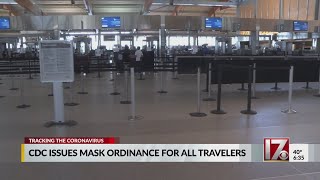 CDC issues mask requirement for all travelers