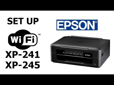 Epson XP 241 WPS Wi-fi Setup