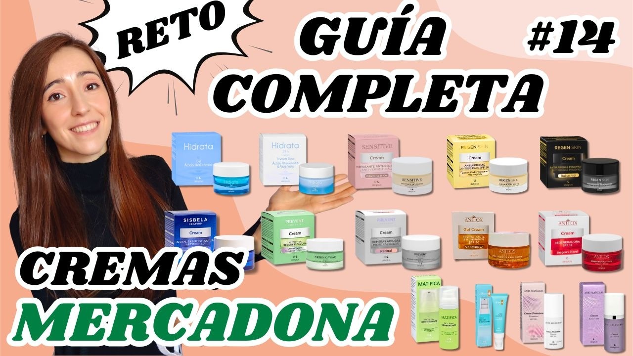 Фармацевт анализирует ВСЕ кремы Mercadona 🧴 | Сравнение и полный комплексный уход