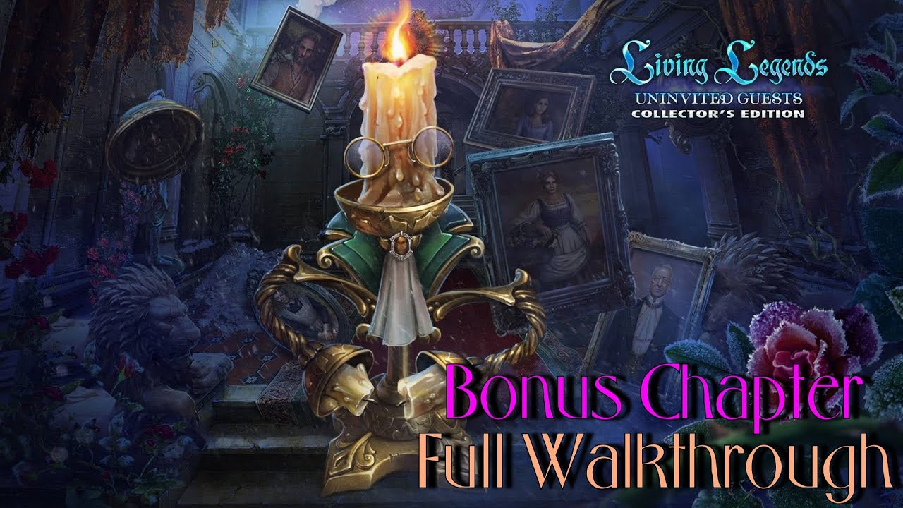 Let's Play - Living Legends 6 - Uninvited Guests - Bonus Chapter Full Walkthrough