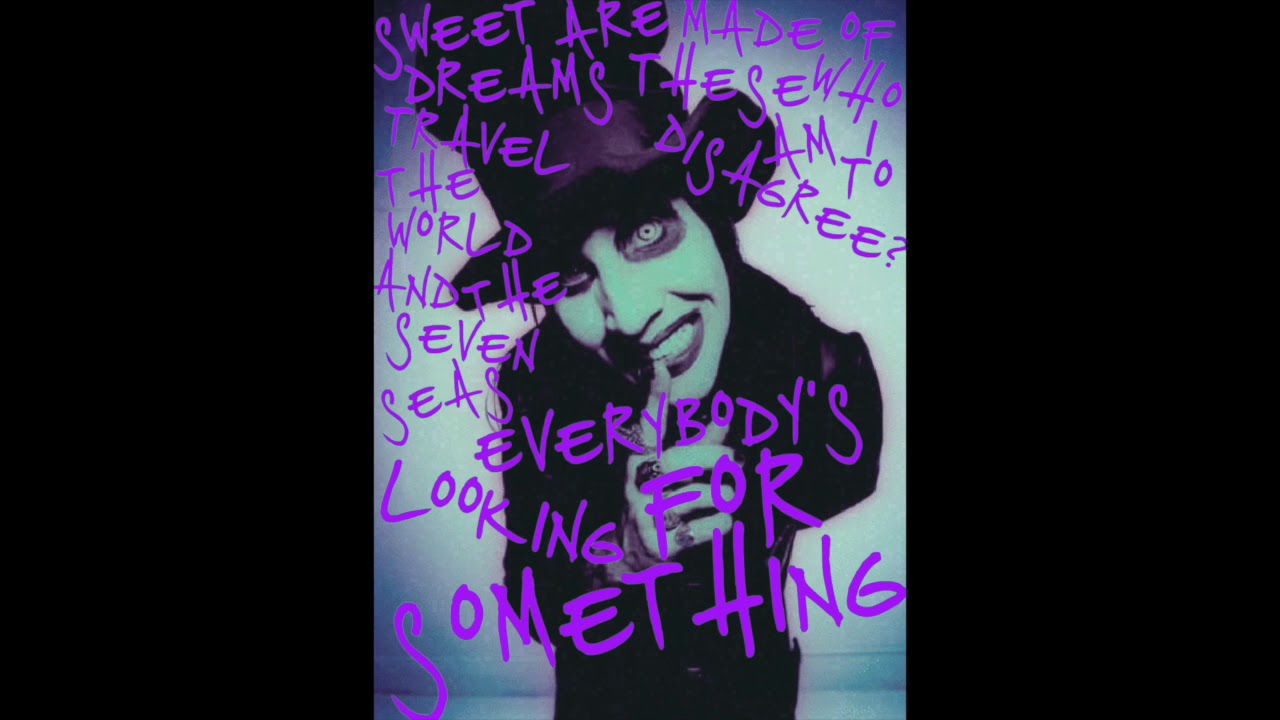 marilyn manson sweet dreams mp3 song free download