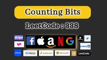 Bit manipulation - dynamic programming interview question || Counting Bits -: Blind 75: Leetcode 338