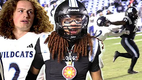 North Carolina 8A Championship Hough vs- Millbrook || Clash of the Undefeated || Highlight Mix