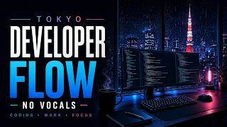 Developer Flow Music | 1 Hour Coding Focus BGM | No Vocals