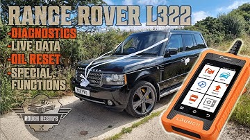 LAUNCH X431 Land Rover Jaguar  - Range Rover L322 test, GAP IID Rival?