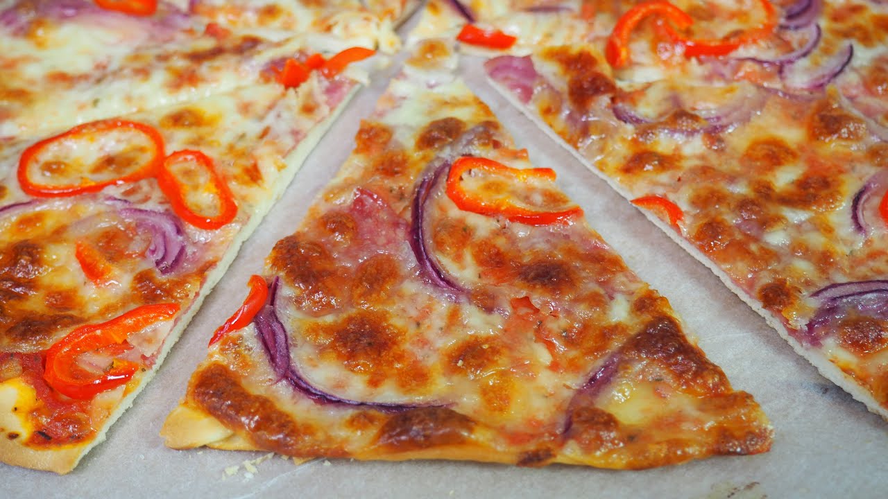 🍕 Domowa PIZZA bez wyrastania - ekspresowa opcja na smakowity obiad