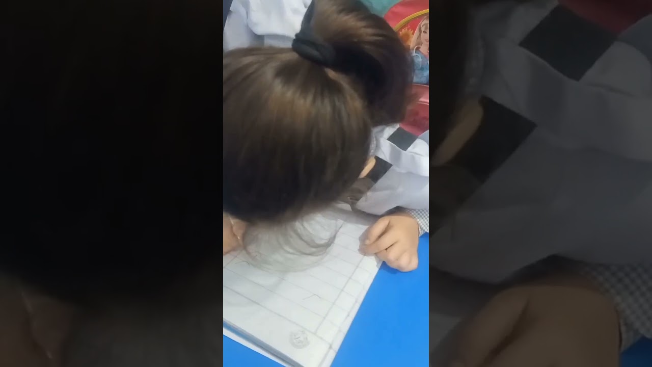 kids writing test 