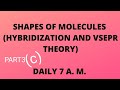VSEPR theory....