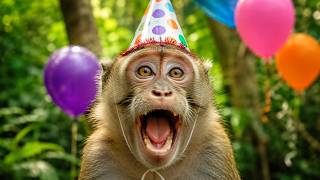 Happy Birthday from the Monkeys! 🐒 (Go Bananas!)