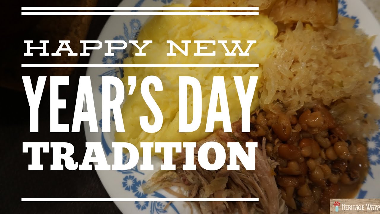 Happy New Year's Day Family Tradition ** Roast Pork and Sauerkraut