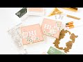 Simple Sets Series Foiled Floral Notecards - Pinkfresh Studio January 2024 Release