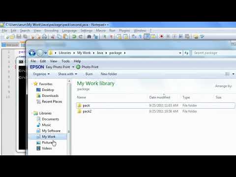 Learn Java in Hindi 26 b   Packages Contd