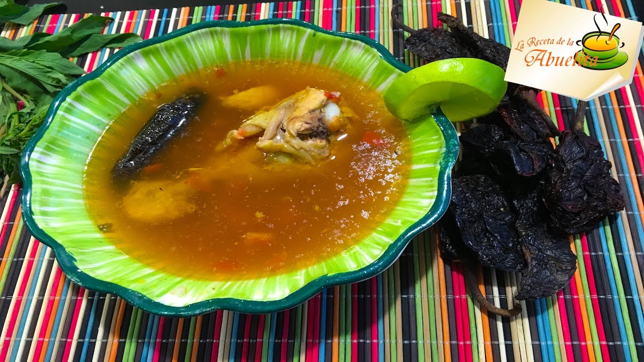 Caldo tlalpeño receta para chuparse los dedos