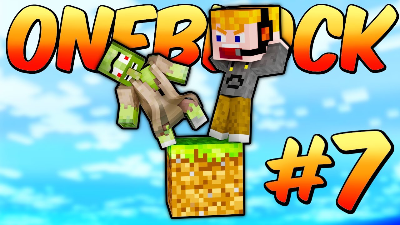 A HÜLYE ZOMBI VILLAGER - OneBlock Ep.7.