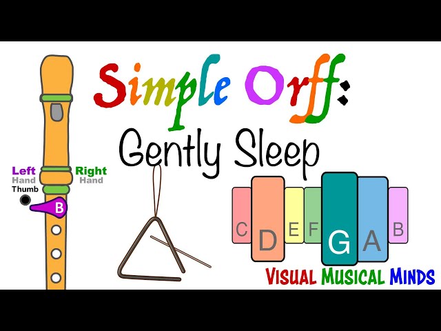 Simple Orff: Gently Sleep class=