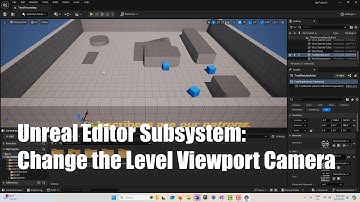 Unreal Editor Subsystem: Change The Level Viewport Camera Position