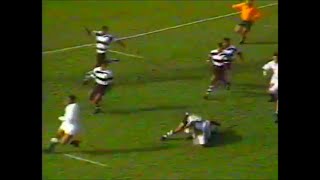 Play video: Fili Seru crunching tackle on Chris Oti