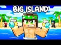 MI POTENZIO (ma non troppo) nella BIG ISLAND su MINECRAFT!
