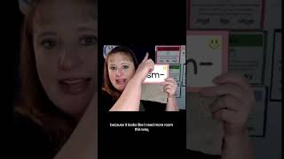 This clip is from my phonics Series 2 video course when I show a new consonant blend to my learners