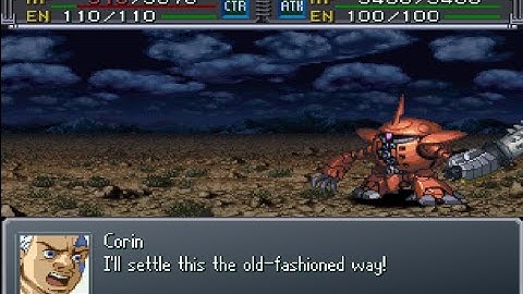 Super Robot Wars Alpha Gaiden - Corin