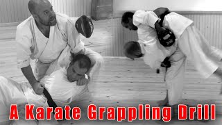 A Karate Grappling Drill (Pinan / Heian Sandan Hip Throw)