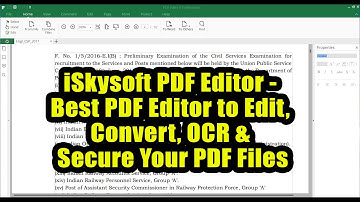 iSkysoft PDF Editor - Best PDF Editor to Edit, Convert, OCR & Secure Your PDF Files