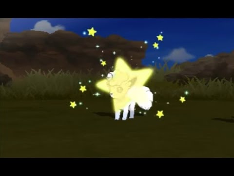 3ds ポケモン サン ムーン 色違い ロコン Shiny Vulpix 色違 六尾 Youtube