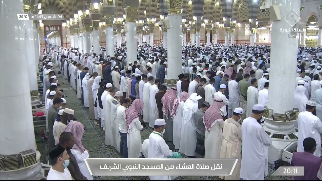صلاة العشاء الشيخ عبدالله البعيجان 4 شعبان 1443هـ سورة الأنعام 19 - 35