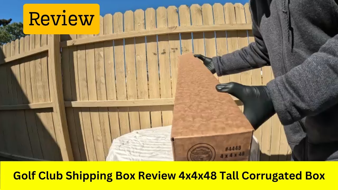 Golf Club Shipping Boxes 4x4x48 Review Tall Corrugated Box