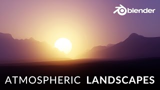 Create an Atmospheric Scene in 8 Minutes (Blender 2.9 Tutorial)