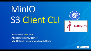 MinIO Client mc demo|add remote minio server|minio api ingress with tls#minio #s3 #objectstorage