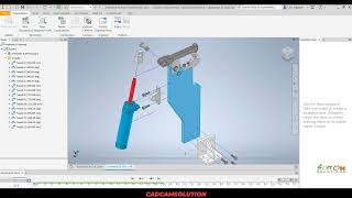 Inventor Tutorial #286 | Inventor 3D Presentation Assembly