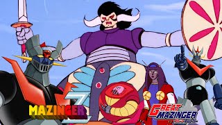Mazinger Z Vs Gran Mamut - Tetsuya ,Ayuda A Koji.y El Regreso De Sayaka.