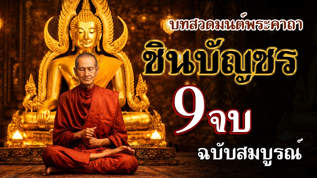 พาหุงมหากา ชินบัญชร ฉบับสมบูรณ์ พร้อมบทแผ่เมตตา ฟังแล้วเพิ่มบารมี เสริมสิริมงคล พลิกร้ายกลายเป็นดี
