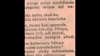 Ndikonda Mulungu. Chichewa Hym